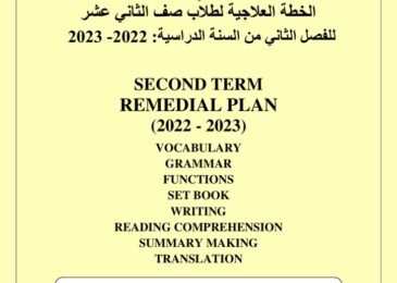 thumbnail of انجليزي اوراق عمل شاملة للصف الثاني عشر الفصل الثاني
