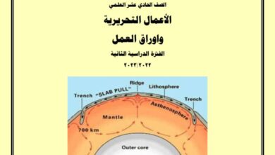 thumbnail of جيولوجيا اوراق عمل رائعة للصف الحادي عشر الفصل الثاني