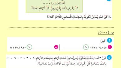 thumbnail of رياضيات أوراق عمل اسئلة تيمز للصف الرابع الفصل الثاني