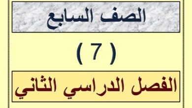 thumbnail of رياضيات مراجعة شاملة للصف السابع الفصل الدراسي الثاني