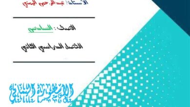 thumbnail of رياضيات اوراق عمل البنود التقويمية للصف السادس الفصل الثاني