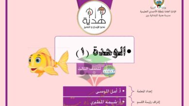 thumbnail of رياضيات اورق عمل رائعة على الوحدة الاولى للصف الثالث الفصل الدراسي الاول