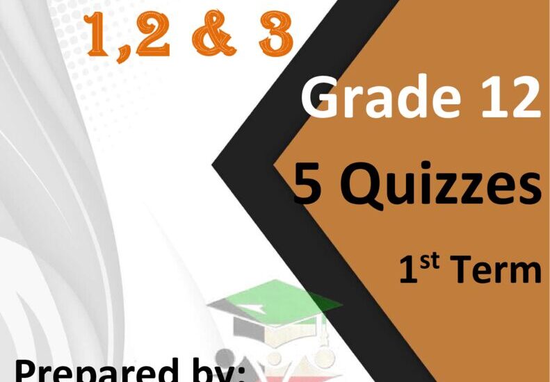 thumbnail of لغة انجليزية اوراق عمل التدريب على الامتحانات للصف الثاني عشر الفصل الاول