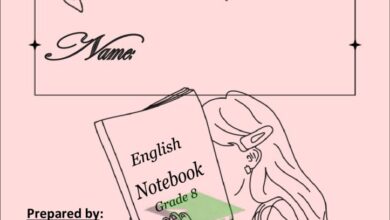 thumbnail of لغة انجليزية مذكرة ا. هناء الرشيدي اوراق عمل كاملة للصف الثامن الفصل الاول