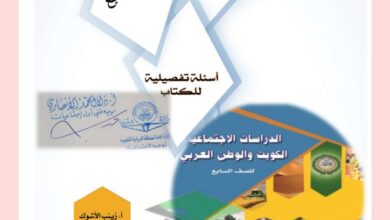 thumbnail of اجتماعيات اوراق عمل التوجية الفني للصف السابع الفصل الاول