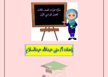 thumbnail of لغة عربية اوراق عمل نحو للصف الثالث الفصل الدراسي الاول