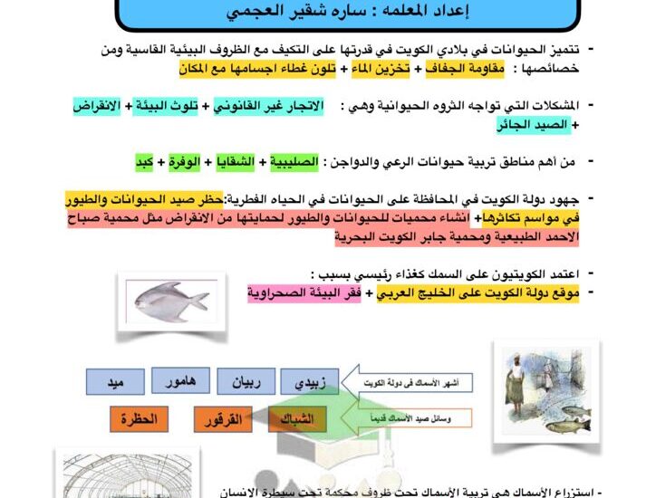 thumbnail of اجتماعيات مراجعة مدرسة مريم حمد بودي للصف الخامس الفصل الاول
