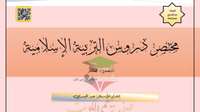 thumbnail of ملخص اسلامية للصف العاشر الفصل الدراسي الاول