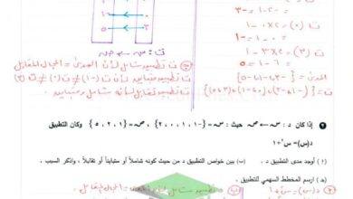 thumbnail of رياضيات اوراق عمل شاملة محلولة للصف التاسع الفصل الدراسي الثاني