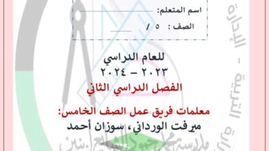 thumbnail of رياضيات اوراق عمل وتدريبات رائعة مدرسة الشايع للصف الخامس الفصل الثاني