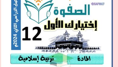 thumbnail of تربية اسلامية مذكرة الصفوة للصف الثاني عشر الفصل الدراسي الثاني