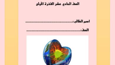 thumbnail of جيولوجيا اوراق عمل رائعة لا يخرج عنها الامتحان للصف الحادي عشر الفصل الثاني