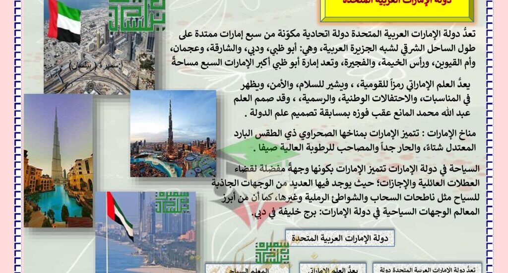 thumbnail of لغة عربية مشروع دولة الامارات العربية المتحدة للصف الرابع الفصل الدراسي الثاني
