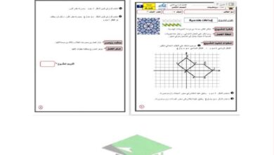 thumbnail of رياضيات مشروع ابداعات هندسية للصف الثامن الفصل الدراسي الثاني
