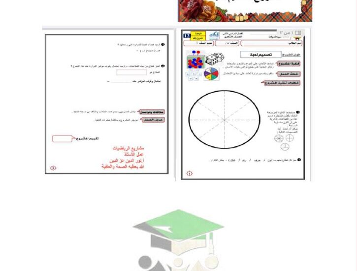 thumbnail of رياضيات مشروع تصميم لعبة للصف الثامن الفصل الدراسي الثاني