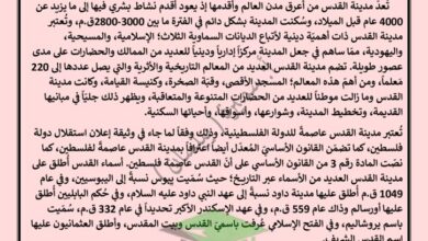 thumbnail of لغة عربية تقرير القدس للصف السابع الفصل الدراسي الثاني