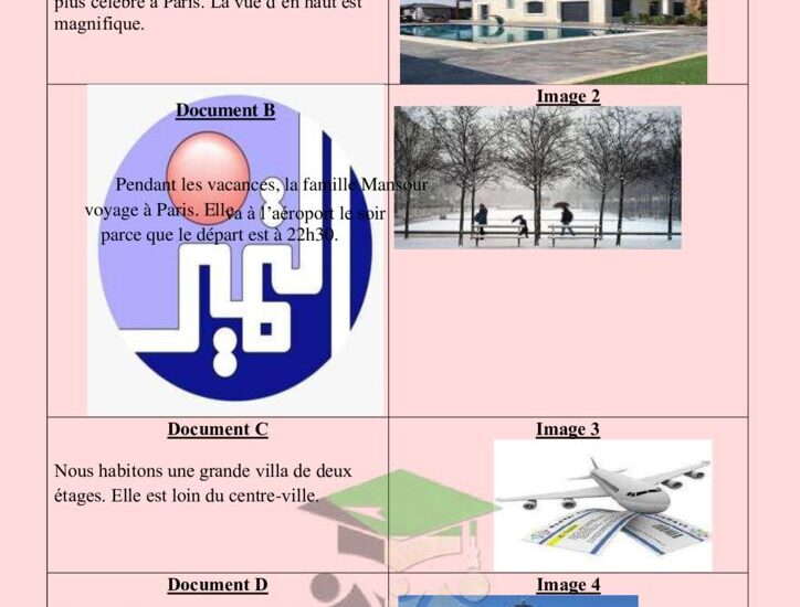 thumbnail of لغة فرنسية اوراق عمل محلولة مدرسة التميز للصف الحادي عشر الفصل الثاني