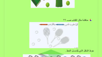 thumbnail of أوراق عمل رياضيات ثاني ابتدائي الفصل الأول