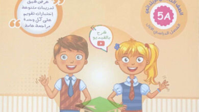 thumbnail of مذكرة انجليزي خامس ابتدائي فصل أول