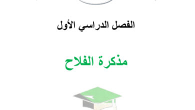 thumbnail of مذكرة رياضيات عاشر فصل أول # أ. محمد الفلاح