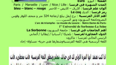 thumbnail of مذكرة فرنسي ثاني عشر أدبي فصل أول #أ. شعبان