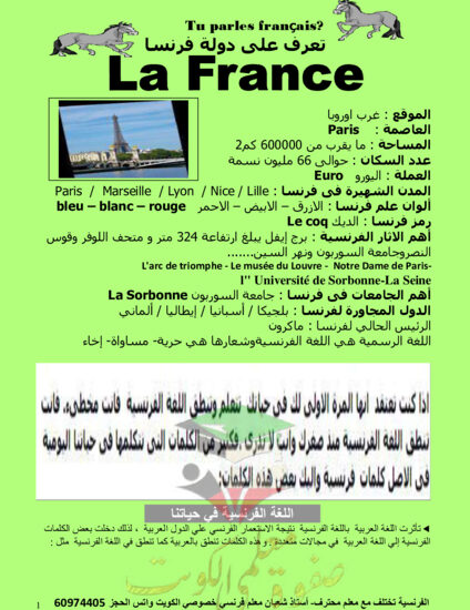 thumbnail of مذكرة فرنسي ثاني عشر أدبي فصل أول #أ. شعبان