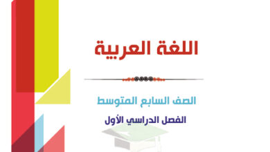 thumbnail of مذكرة لغة عربية سابع فصل اول المرشد الشامل (أ)