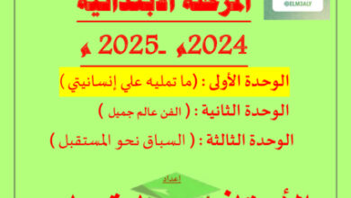 thumbnail of مذكرة شرح عربي للصف رابع ابتدائي فصل أول # أ. حمادة ماهر