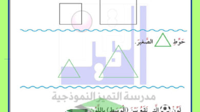 thumbnail of ورقة عمل الاختبار التقويمي الأول رياضيات أول ابتدائي فصل أول # مدرسة التميز النموذجية