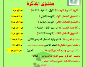thumbnail of مذكرة الثروة اللغوية عربي للصف السادس الفصل الثاني # أ. حمادة ماهر