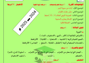 thumbnail of مذكرة الثروة اللغوية كاملة عربي للصف الثاني عشر الفصل الثاني # أ. حمادة ماهر