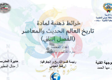 thumbnail of خرائط ذهنية تاريخ للصف الثاني عشر ادبي الفصل الثاني# مدرسة مارية القبطية