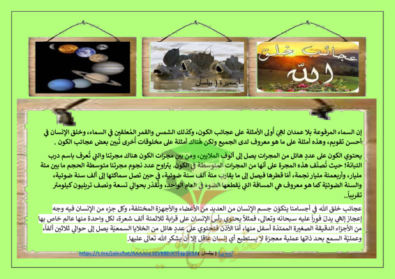 thumbnail of مشروع عجائب خلق الله للصف الثامن الفصل الثاني