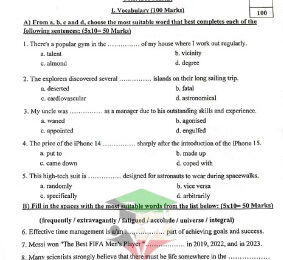 thumbnail of اختبار نهاية الفترة انجليزي للصف الثاني عشر الفصل الثاني