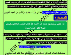 thumbnail of المنهج الجديد أحياء للصف العاشر الفصل الأول شرح الوحدة الأولى