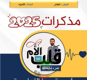 thumbnail of المنهج الجديد أحياء للصف العاشر الفصل الأول مذكرة قلب الأم