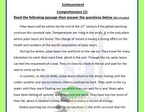 thumbnail of انجليزي للصف الثامن الفصل الأول اختبار تقيمي(1)