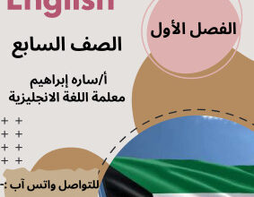 thumbnail of المنهج الجديد انجليزي للصف السابع الفصل الأول مذكرة لأهم الموضوعات