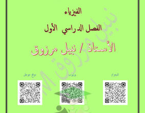 thumbnail of المنهج الجديد فيزياء للصف العاشر الفصل الأول ملخص لأهم قوانين الفيزياء