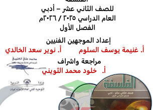 thumbnail of إجابات بنك اسئلة الفلسفة للصف الثاني عشر أدبي الفصل الأول