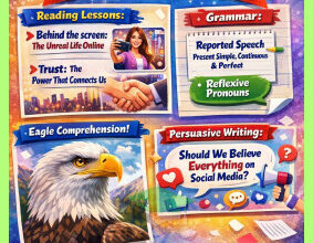 thumbnail of المنهج الجديد مذكرة unit (6) انجليزي للصف الثامن الفصل الثاني